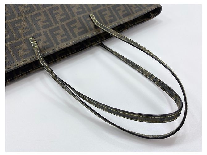 Bolso tote Fendi marrón Castaño - vista 9
