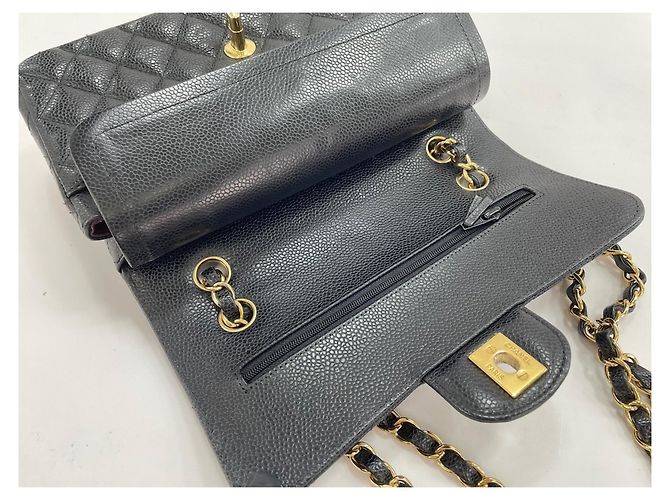 Timeless Borsa a Spalla Chanel Matelassé 23 Nero - vista 12