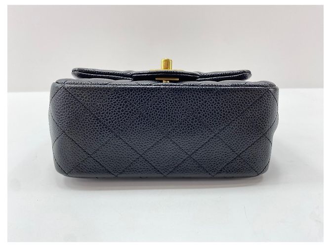 Borsa a Spalla Chanel Mini Matelassé Nero - vista 6