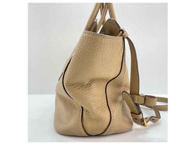 Borsa Tote 2-Way Beige Prada - vista 4