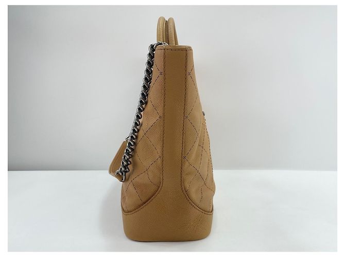 Borsa Tote 2-Way Chanel in Beige - vista 5