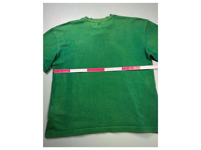 T-shirt AMI Paris Ami de Coeur verde - vista 11