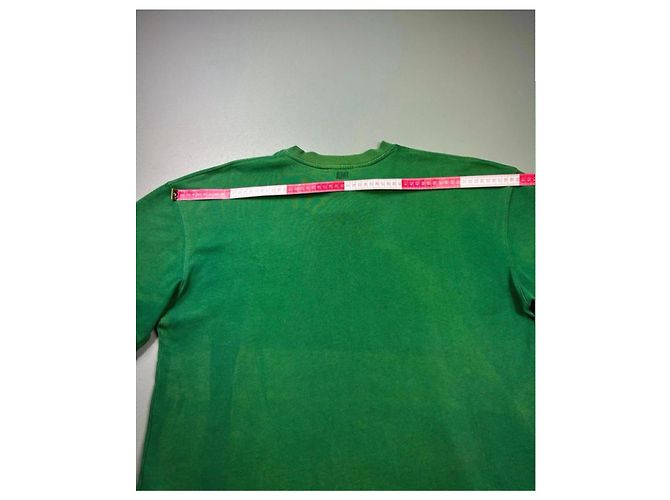 T-shirt AMI Paris Ami de Coeur verde - vista 12