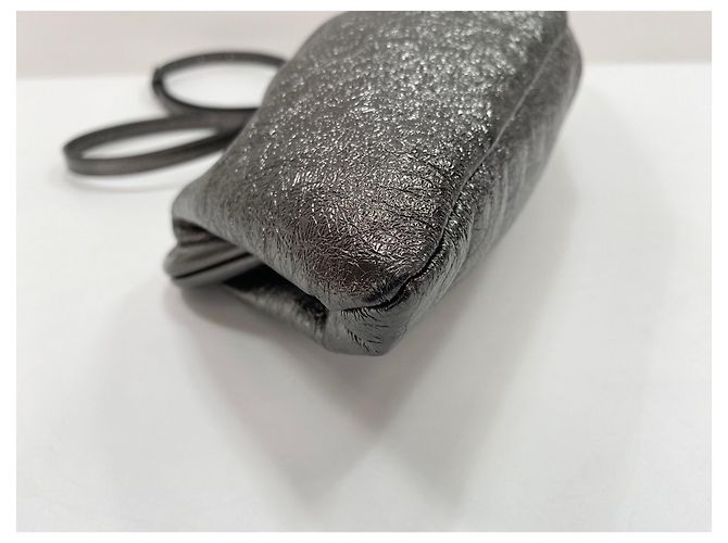 Borsa a Spalla Balenciaga Cloud XL - Silver Argento - vista 8