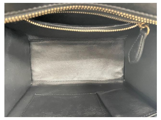 Céline Celine Luggage Micro Handtasche - Black Schwarz - Ansicht 11