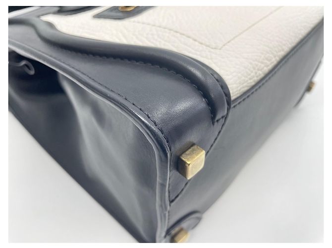 Céline Celine Luggage Micro Handtasche - Black Schwarz - Ansicht 8