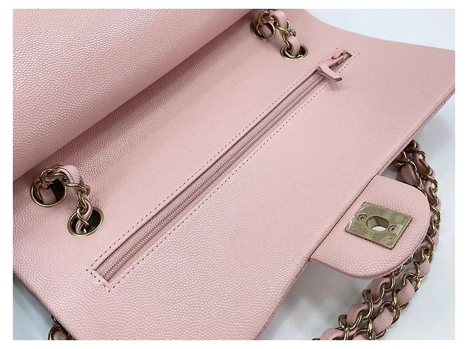 Borsa a Spalla Chanel Matelassé Rosa - vista 10