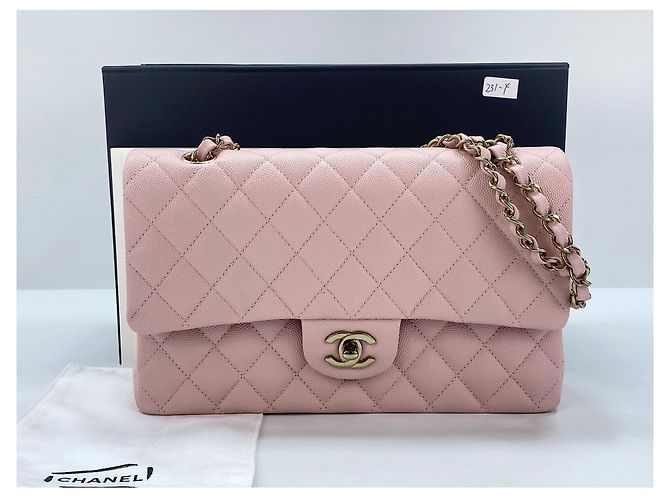 Borsa a Spalla Chanel Matelassé Rosa - vista 14