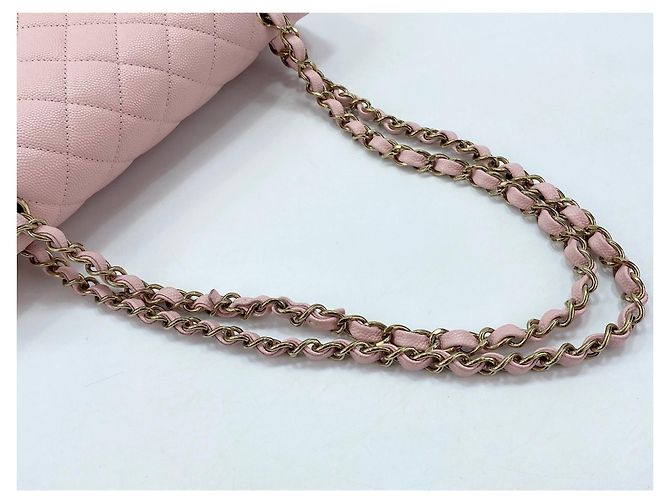 Borsa a Spalla Chanel Matelassé Rosa - vista 9