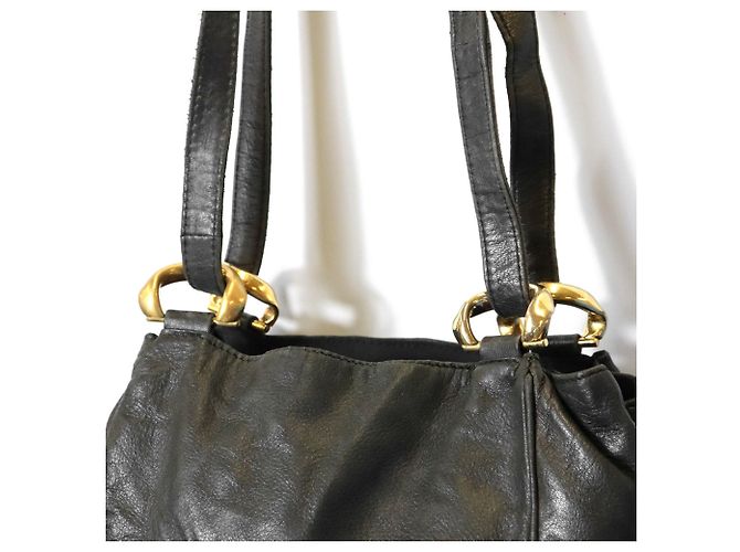 Borsa a Spalla Loewe Anagram Nero - vista 4