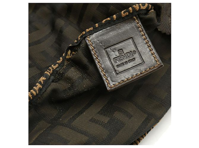 Pochette Fendi Zucca Caqui - vista 11