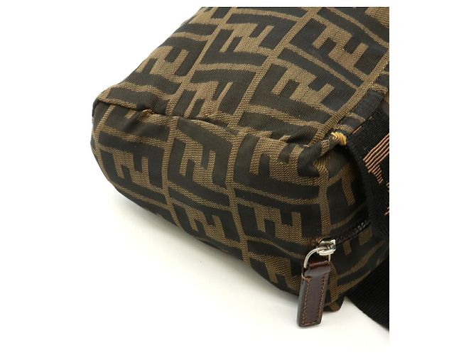 Pochette Fendi Zucca Caqui - vista 14