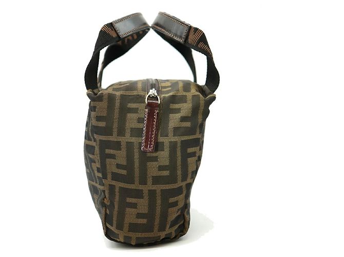 Pochette Fendi Zucca Caqui - vista 4