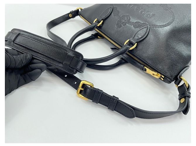 Prada Handtasche 2-Way Schwarz - Ansicht 9
