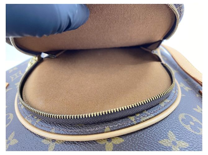 Borsa shopping Louis Vuitton Ellipse - Marrone - vista 12
