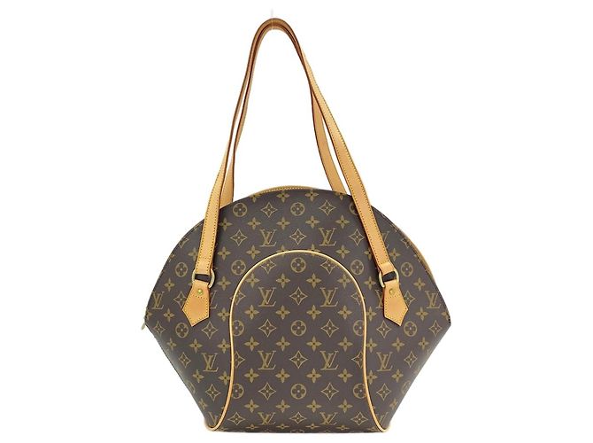 Borsa shopping Louis Vuitton Ellipse - Marrone - vista 2