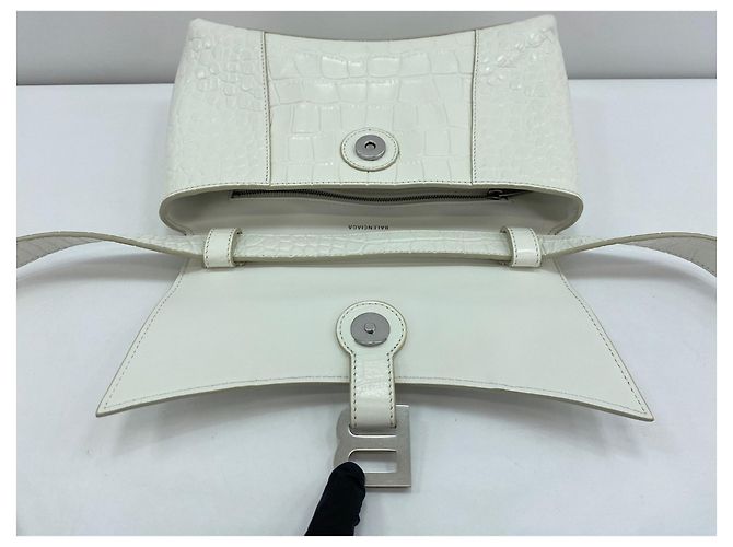 Everyday Borsa a Spalla Balenciaga Downtown Bianco - vista 10