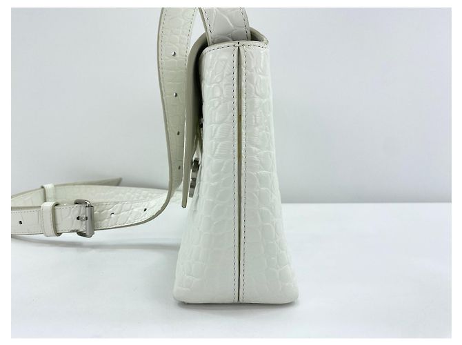 Everyday Borsa a Spalla Balenciaga Downtown Bianco - vista 4