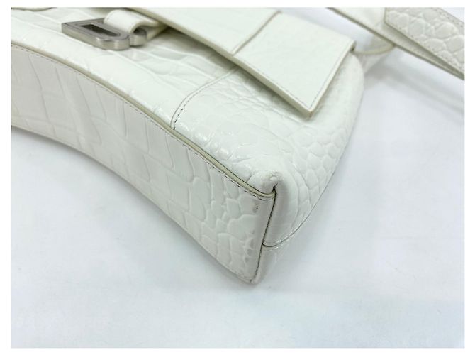 Everyday Borsa a Spalla Balenciaga Downtown Bianco - vista 8