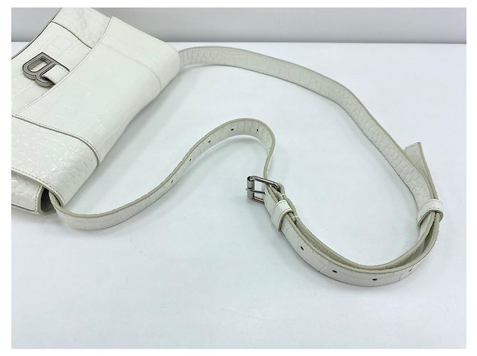 Everyday Borsa a Spalla Balenciaga Downtown Bianco - vista 9