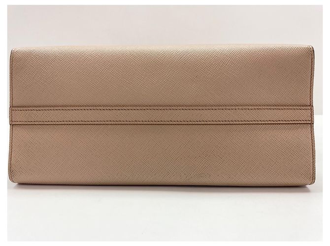 Borsa a mano Monochrome 2-Way beige Prada - vista 6