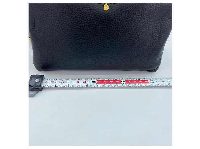 Prada Vitello Phoenix Schultertasche Schwarz - Ansicht 4