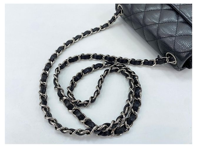 Borsa a Spalla Chanel Mini Matelassé Nero - vista 10