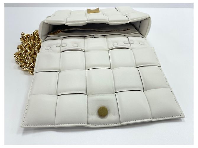 Borsa a mano 2-Way Cassette Bottega Veneta Bianco - vista 14