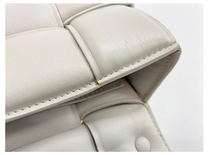 Borsa a mano 2-Way Cassette Bottega Veneta Bianco - vista 15