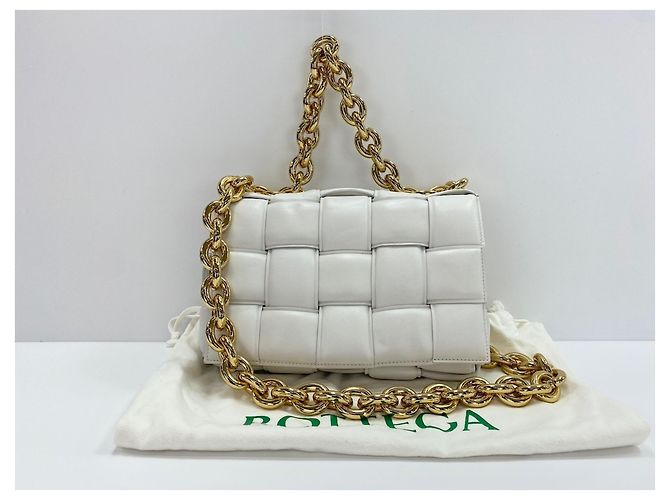 Borsa a mano 2-Way Cassette Bottega Veneta Bianco - vista 16