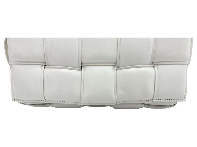 Borsa a mano 2-Way Cassette Bottega Veneta Bianco - vista 3