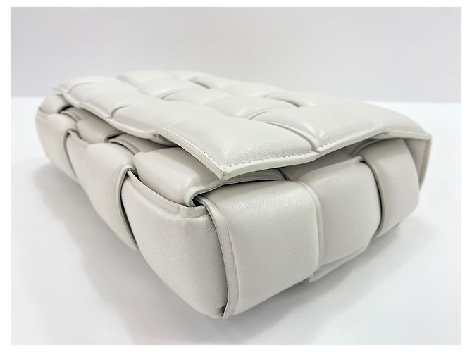 Borsa a mano 2-Way Cassette Bottega Veneta Bianco - vista 8