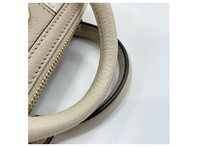 Borsa 2-Way Gucci Sherry Line in beige - vista 10
