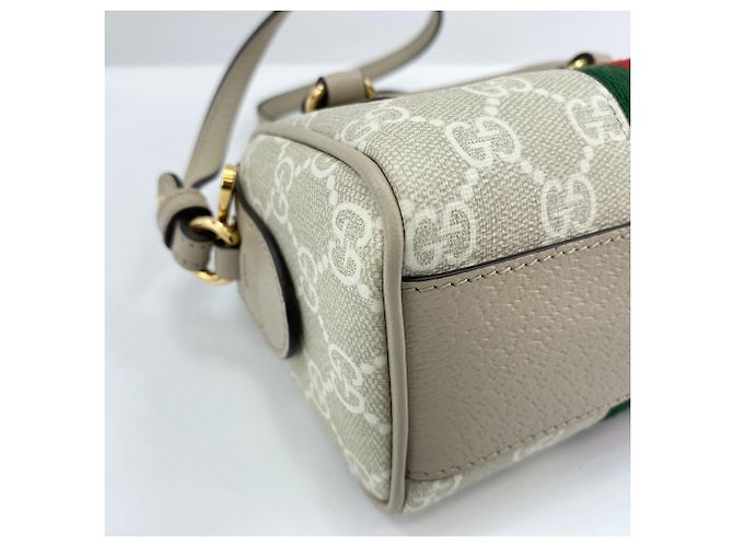 Borsa 2-Way Gucci Sherry Line in beige - vista 8