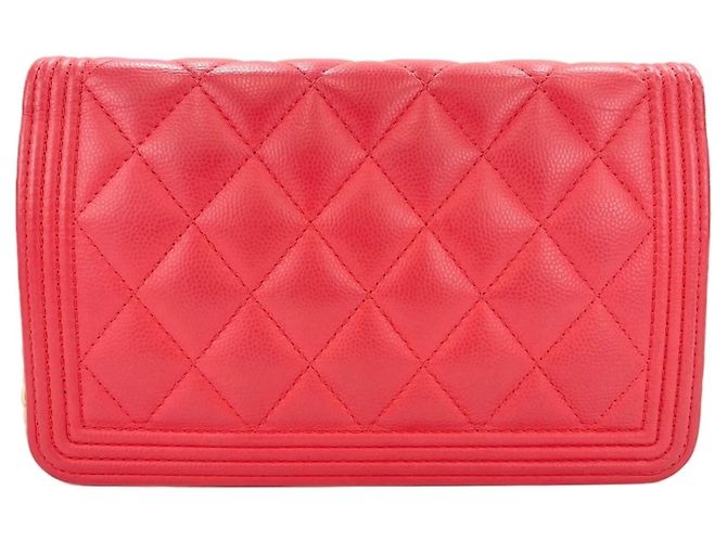 Borsa a tracolla Chanel Boy Rosa - vista 2