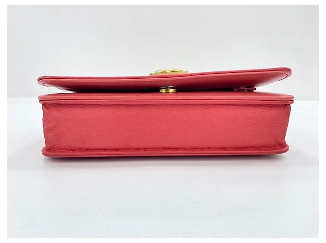 Borsa a tracolla Chanel Boy Rosa - vista 5