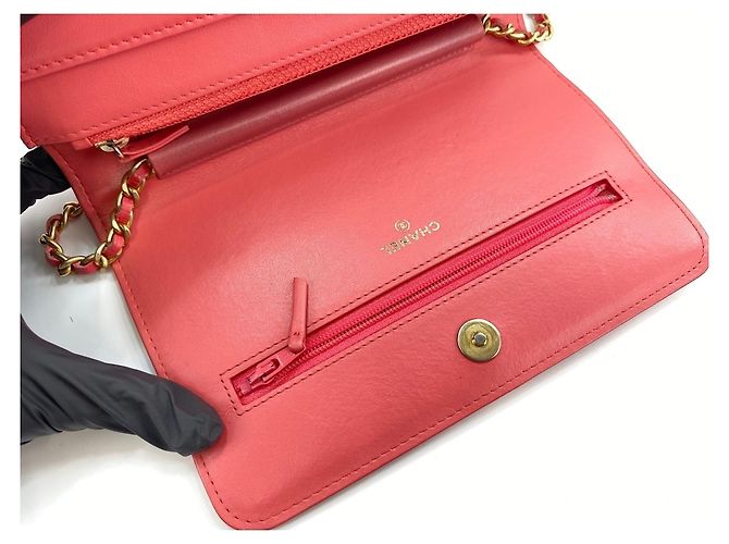 Borsa a tracolla Chanel Boy Rosa - vista 8
