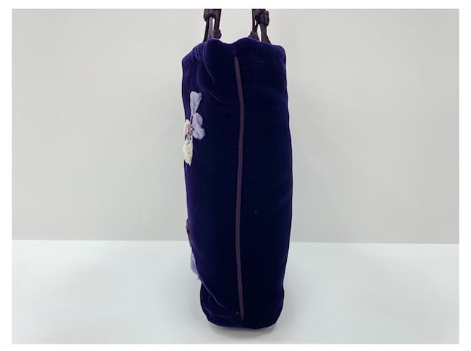 Borsa Prada viola Porpora - vista 4