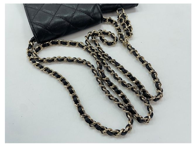 Borsa a Spalla Chanel Matelassé Nero - vista 10