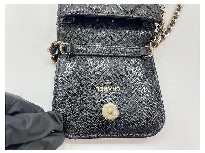 Borsa a Spalla Chanel Matelassé Nero - vista 11