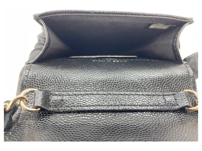 Borsa a Spalla Chanel Matelassé Nero - vista 12