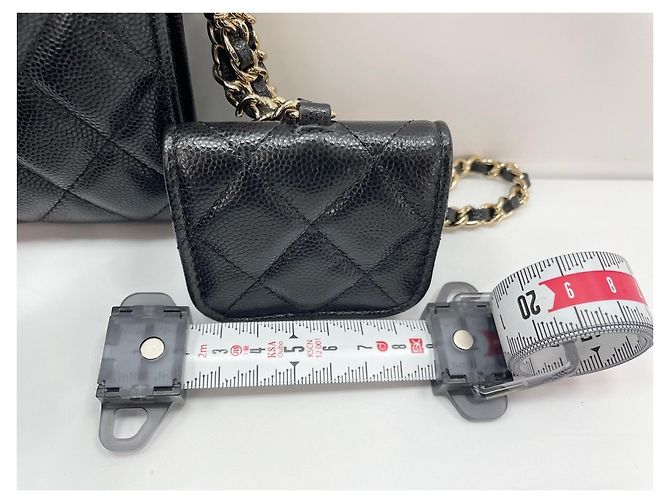 Borsa a Spalla Chanel Matelassé Nero - vista 4