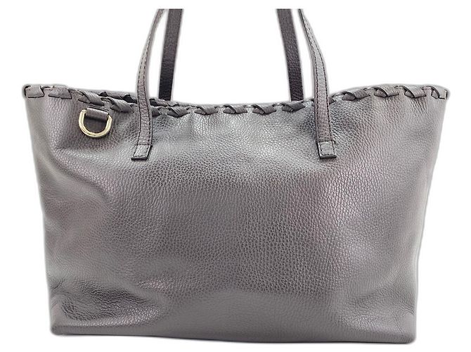 Borsa Tote Gucci Bamboo Marrone - vista 2