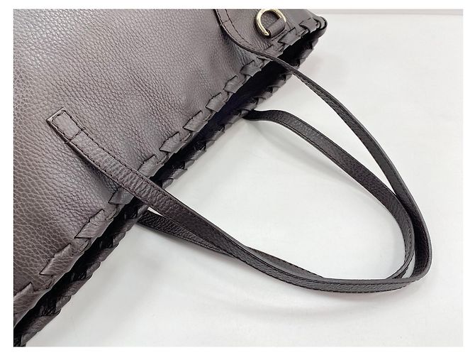 Borsa Tote Gucci Bamboo Marrone - vista 9