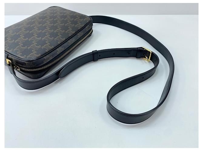Céline Borsa a tracolla Celine Messenger Medium Marrone - vista 9