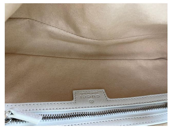 Borsa a Spalla Gucci Aphrodite Bianco - vista 10