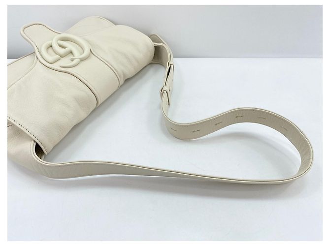 Borsa a Spalla Gucci Aphrodite Bianco - vista 8