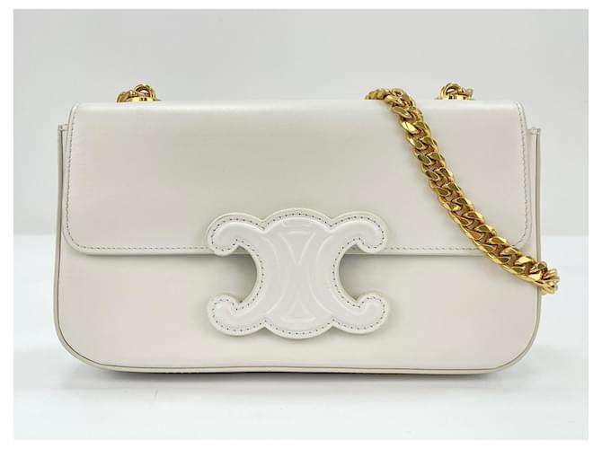 Céline Borsa a tracolla bianca Celine Bianco - vista 13