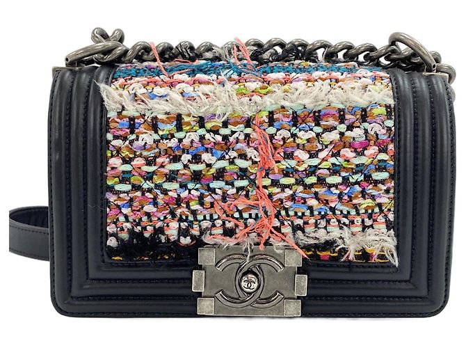 Le Boy Bolsa de Ombro Chanel Boy Small Multicolor Multicor - vista 2