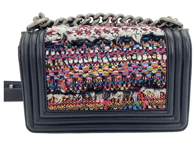 Le Boy Bolsa de Ombro Chanel Boy Small Multicolor Multicor - vista 3